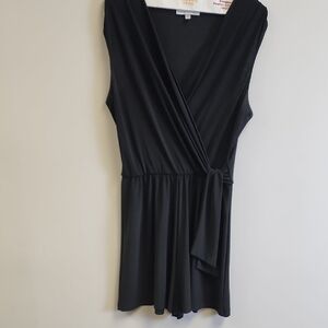 Annalee + Hope Black Sleeveless Jumpsuit